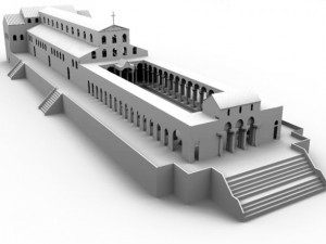 Old st peters Model 3D