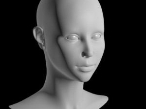 female head 3D Model
