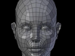 female head 3D Model