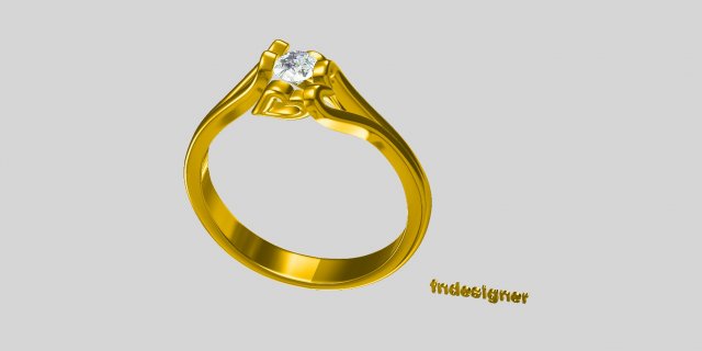 wedding ring Model 3D .c4d .max .obj .3ds .fbx .stl .blend 