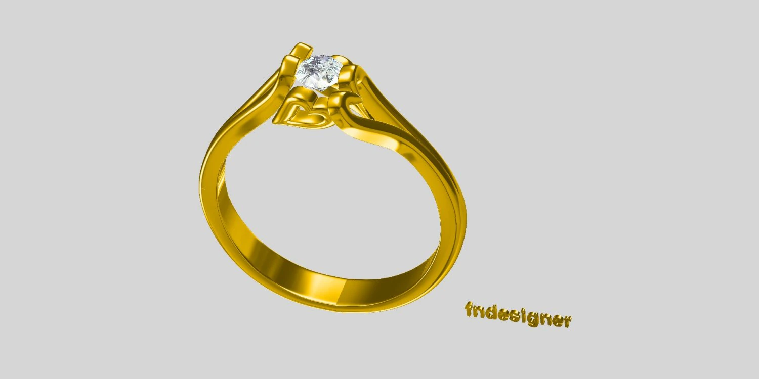 wedding ring 3D Model .c4d .max .obj .3ds .fbx .stl .blend 