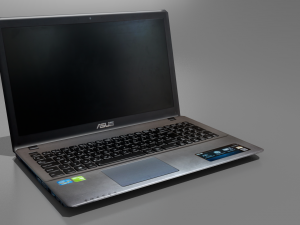 lowpoly laptop 3D Model