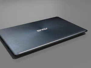 notebook lowpoly Modelo 3D