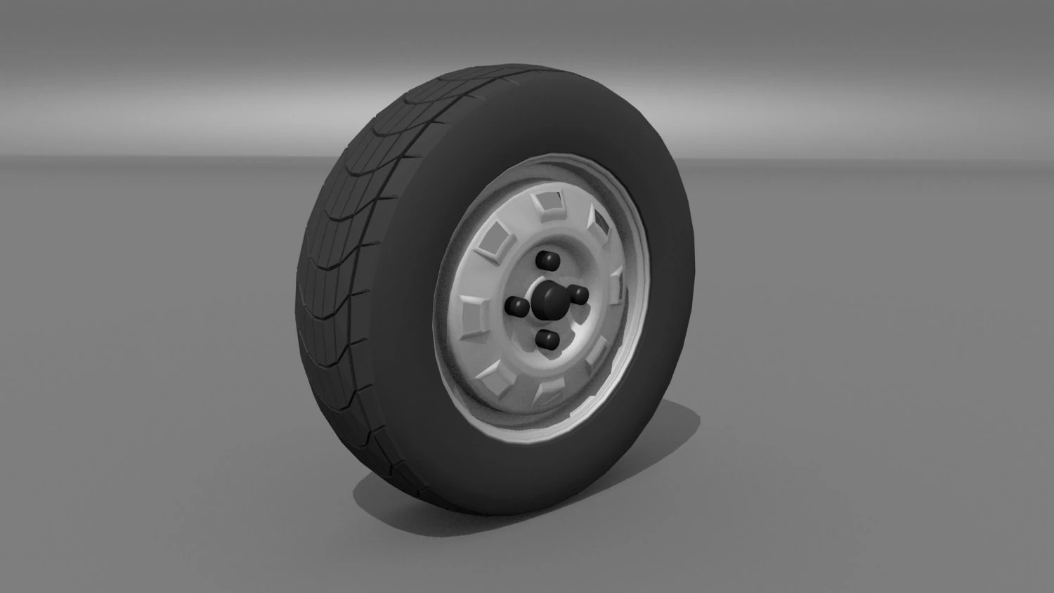 car wheel 3D Model .c4d .max .obj .3ds .fbx .stl .blend 