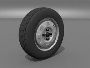 car wheel Model 3D