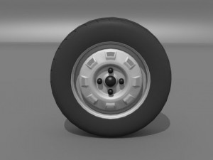 car wheel Modelo 3D