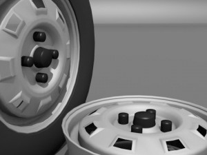 car wheel Modelo 3D