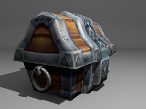 treasure chest 3D 模型