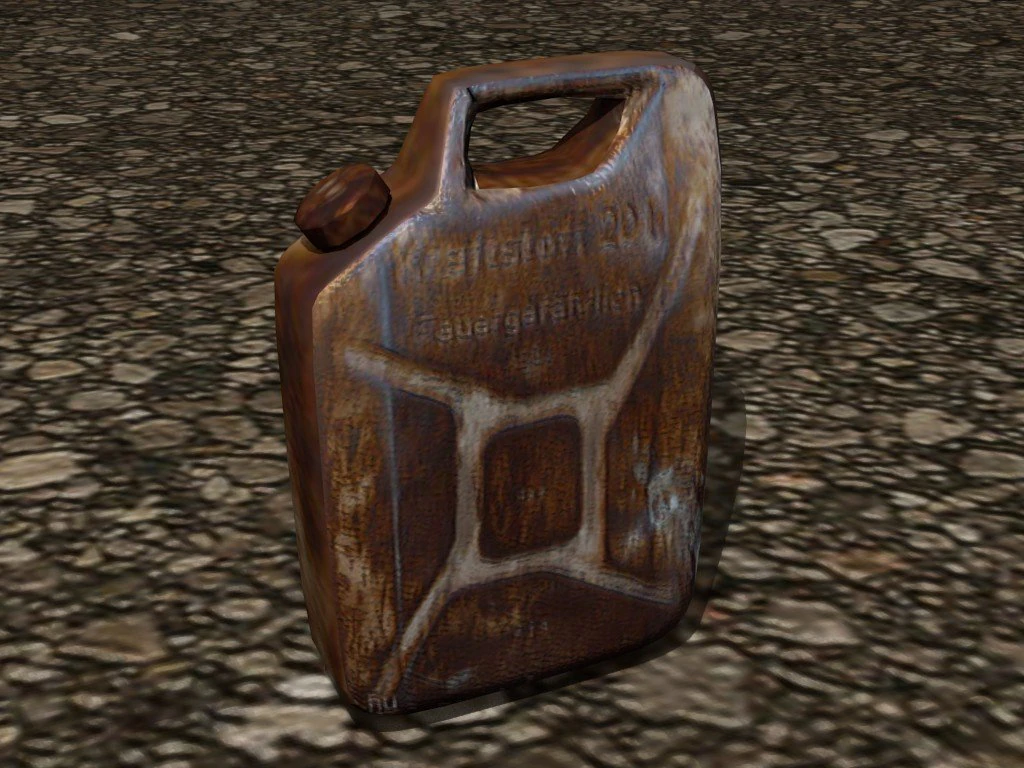 mapeamento de colis&atilde;o de lata de &oacute;leo Modelo 3D .c4d .max .obj .3ds .fbx .stl .blend 