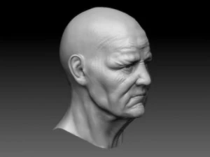 face of man 3D Model