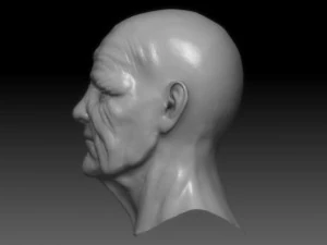 face of man 3D Model