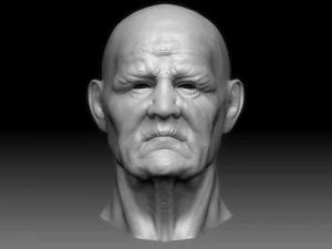 face of man 3D Model