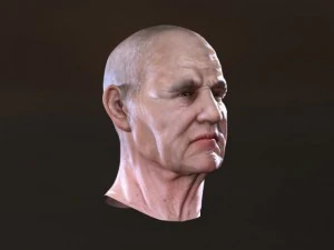 face of man 3D Model