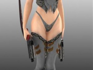 Sexy girl 3D Model