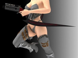 Sexy girl 3D Model