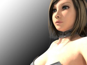 Sexy girl 3D Model