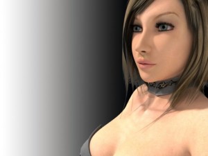 Sexy girl 3D Model