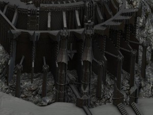 fantasy castle 3D 模型