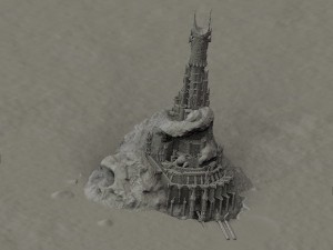fantasy castle 3D 模型