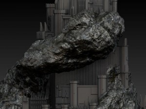 fantasy castle 3D 模型