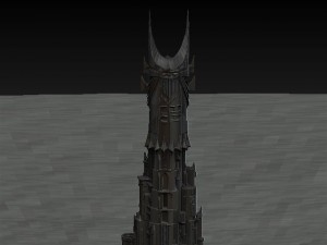 fantasy castle 3D 模型