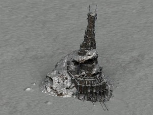 fantasy castle 3D 模型