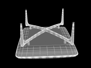 feather char b303b Modelo 3D