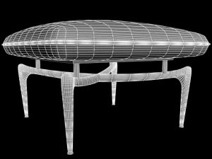 feather char b303b 3D Model