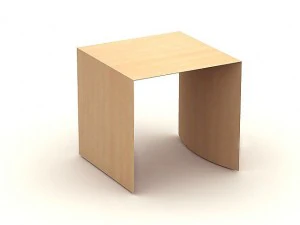 деревянный стул b304a 3D Модель