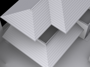 perspective house01 Model 3D