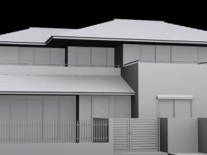 perspective house01 3D Model