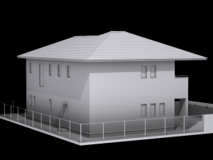 perspective house02 Modelo 3D