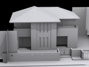 perspective house02 3D Model