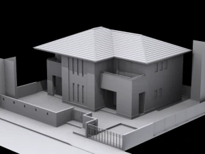 perspective house02 3D Model