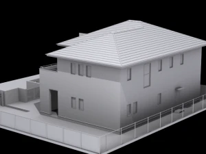 perspective house02 3D Model