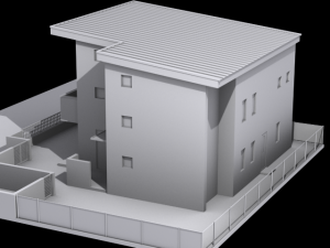 perspective house03 3D Model
