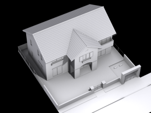 perspective house05 3D-Modell