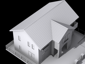 perspective house05 3D-Modell