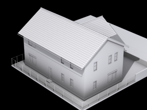 perspective house05 3D-Modell