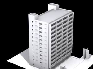 perspective house07 Modèle 3D