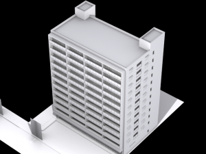 perspective house07 Modèle 3D