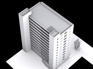 perspective house07 Modèle 3D