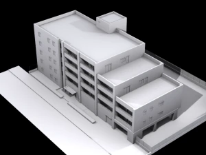 perspective house08 3D Model