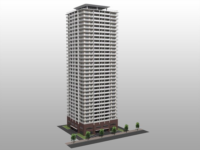 perspective house09 3Dモデル .c4d .max .obj .3ds .fbx .stl .blend 