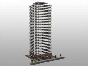 perspective house09 3D Model