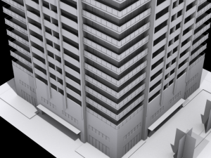 perspective house09 3Dモデル