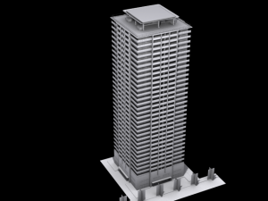 perspective house09 3Dモデル