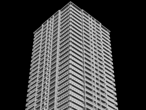 perspective house09 3Dモデル