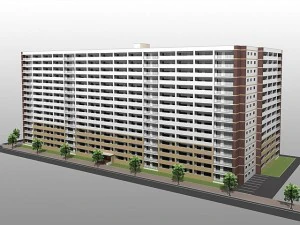 perspektif evi10 3D Model