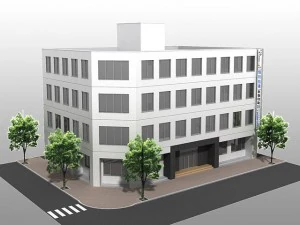 перспективный дом11 3D Модель